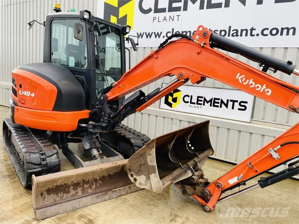 Kubota U48-4 Közepes (midi) kotrók 7 t - 12 t