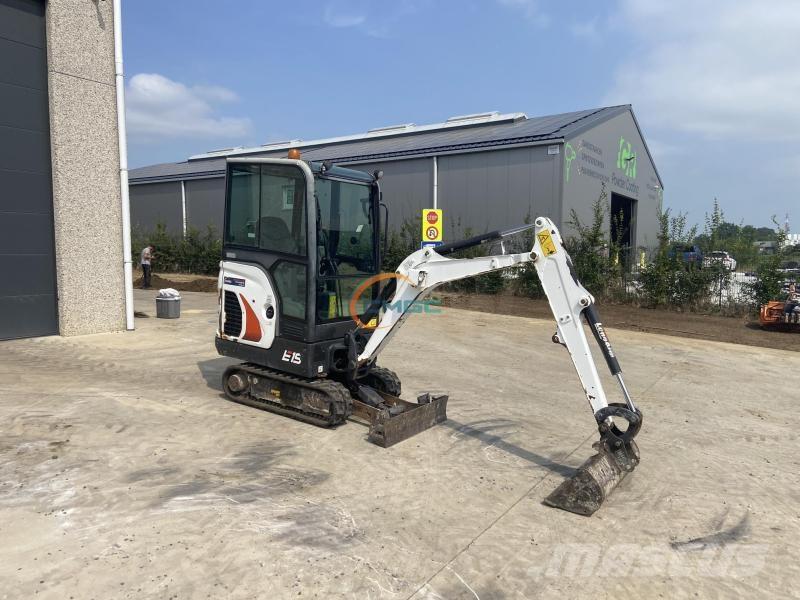 Bobcat E19 Gumikerekes kotrók