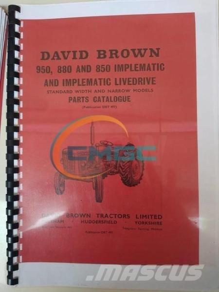 David Brown 850 Traktorok