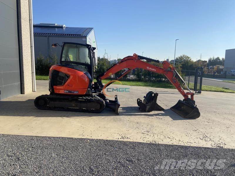 Kubota U50-5 Gumikerekes kotrók