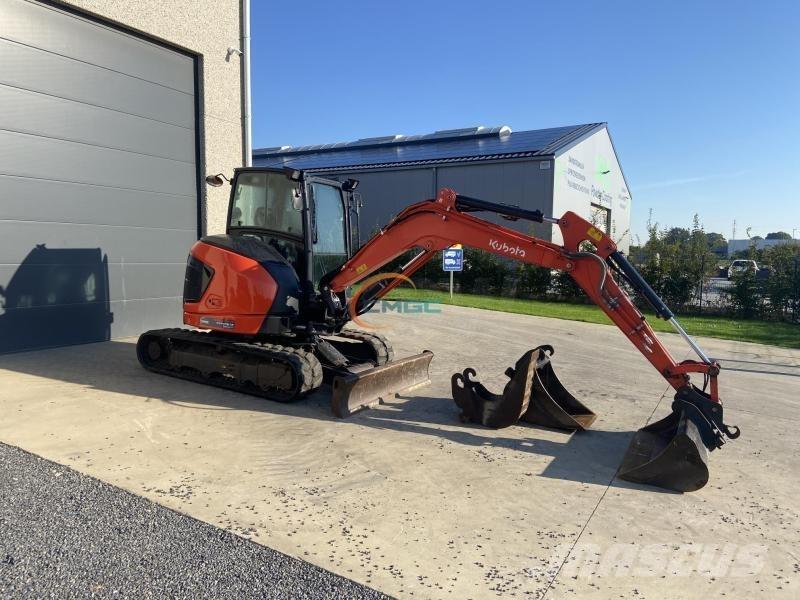 Kubota U50-5 Gumikerekes kotrók