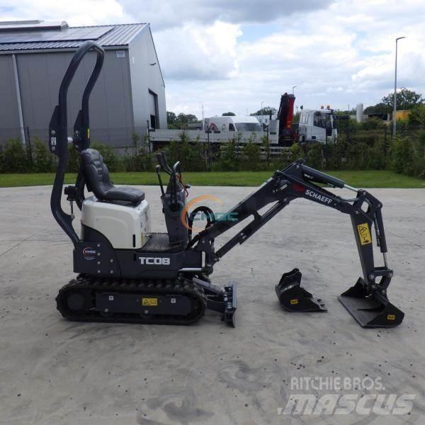Schaeff TC08 Gumikerekes kotrók