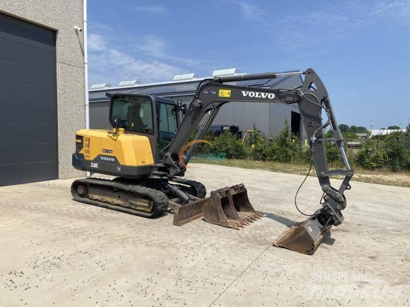 Volvo EC60E Gumikerekes kotrók