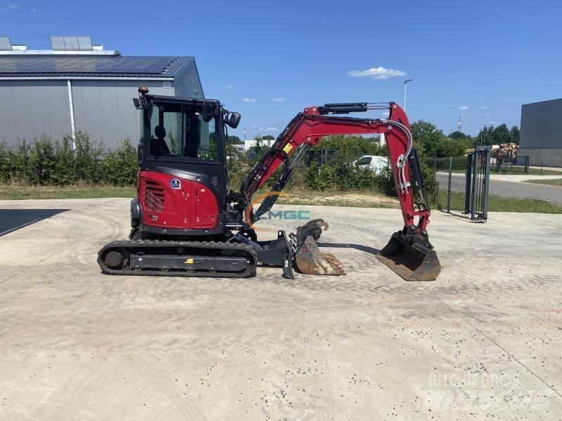 Yanmar VIO38-6 Gumikerekes kotrók