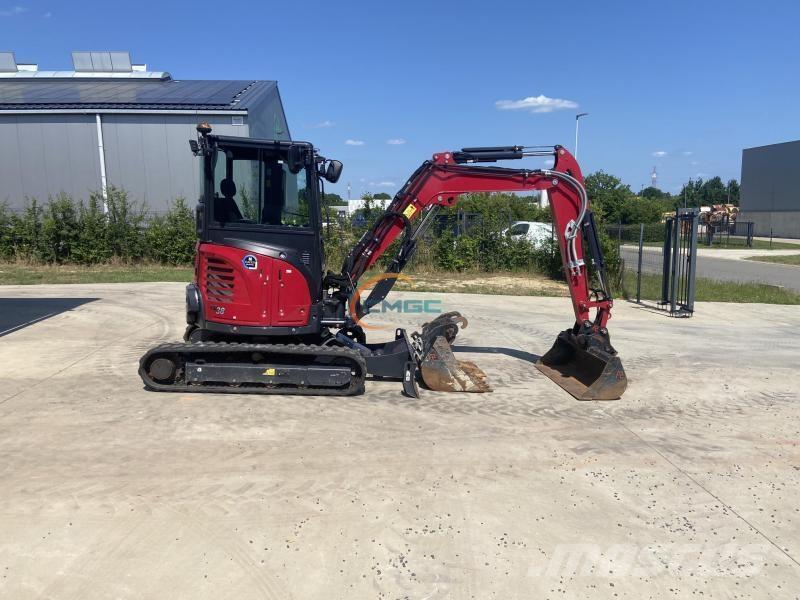 Yanmar VIO38-6 Gumikerekes kotrók