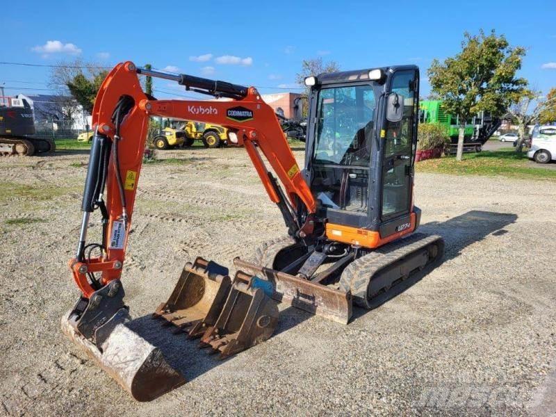Kubota U27-4 Mini kotrók < 7t