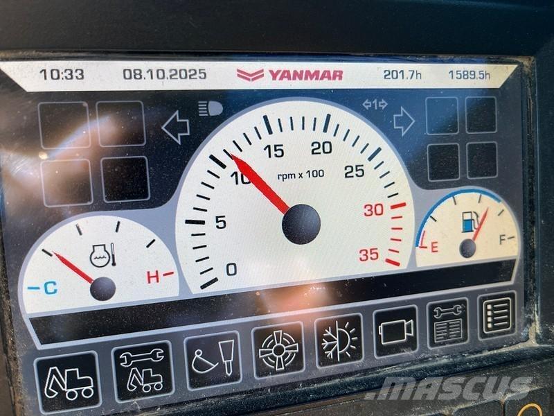 Yanmar SV120 Lánctalpas kotrók