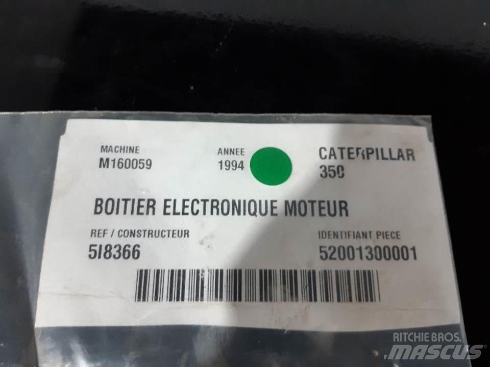 CAT 350 Vezetőfülke és belső tartozékok