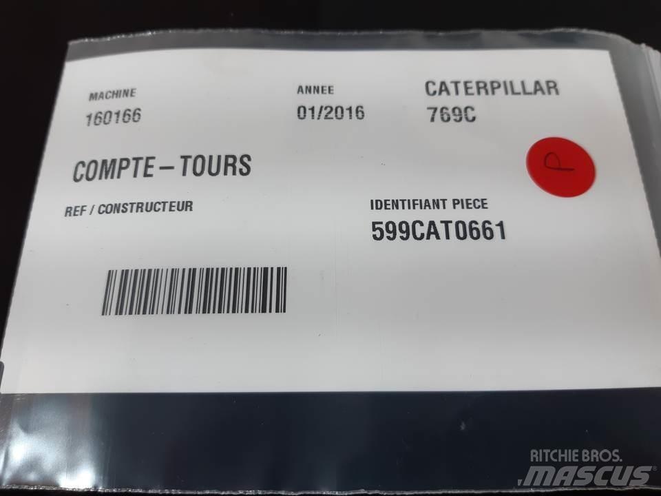 CAT 769C Vezetőfülke és belső tartozékok