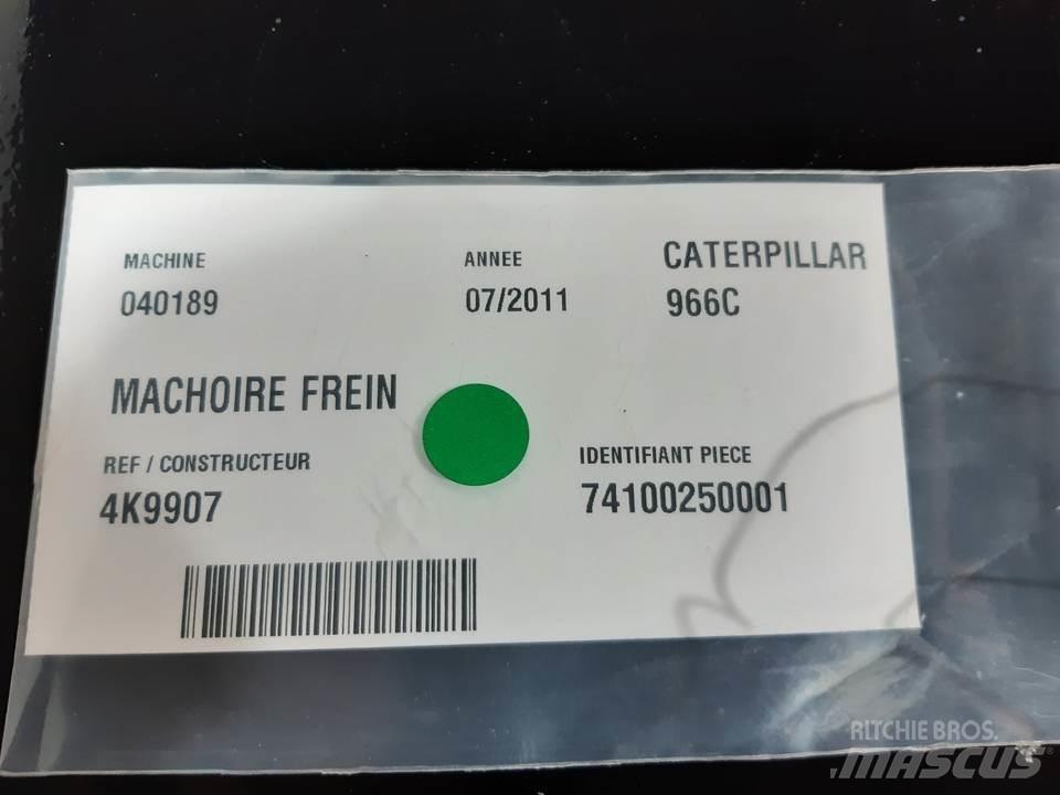 CAT 966C Lánctalpak, láncok és futóművek