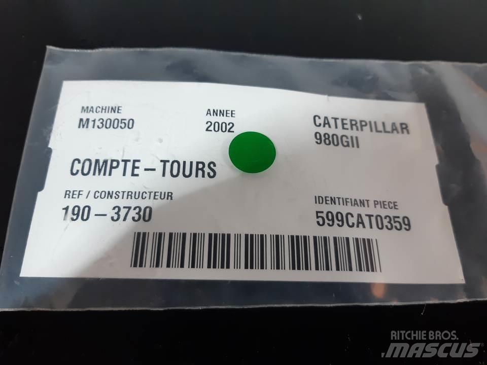 CAT 980GII Vezetőfülke és belső tartozékok