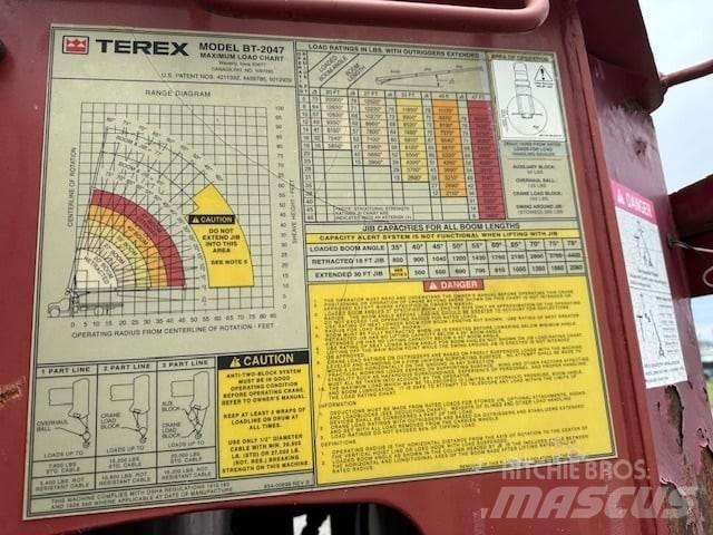 Terex BT 2047 Darus teherautók