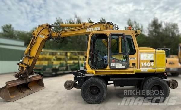 Atlas 1404 KZW Awe4 Gumikerekes kotrók