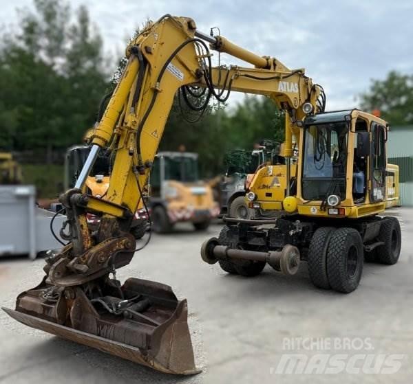 Atlas 1404 KZW Awe4 Gumikerekes kotrók