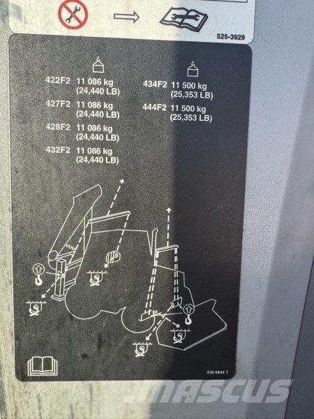 CAT 444 F2 Kotrórakodók