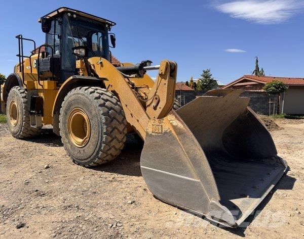 CAT 962 M +Topcon Gumikerekes homlokrakodók