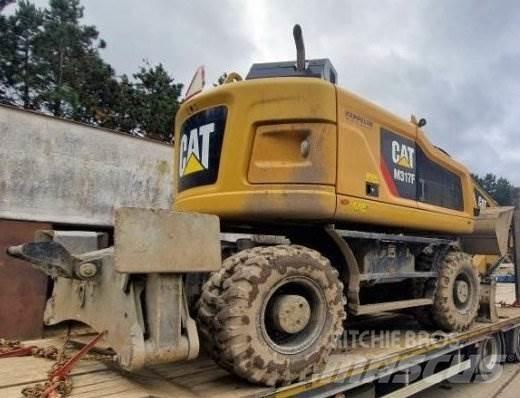 CAT M317 F Gumikerekes kotrók