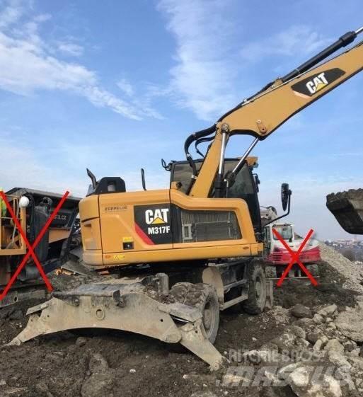 CAT M317 F Gumikerekes kotrók