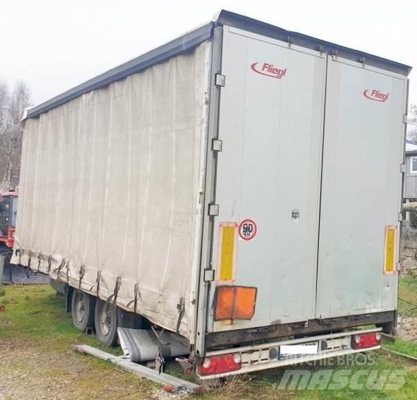Fliegl TPS 100 Platós / Ponyvás pótkocsik