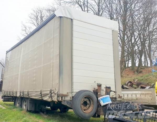 Fliegl TPS 100 Platós / Ponyvás pótkocsik