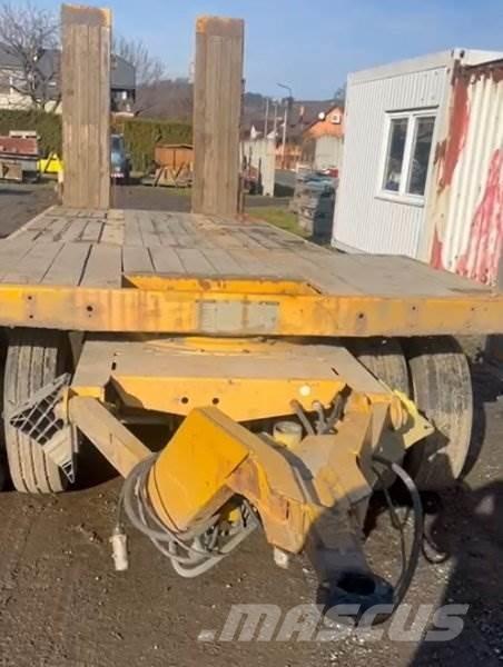 Goldhofer TU3 24/80 Platós / Ponyvás pótkocsik