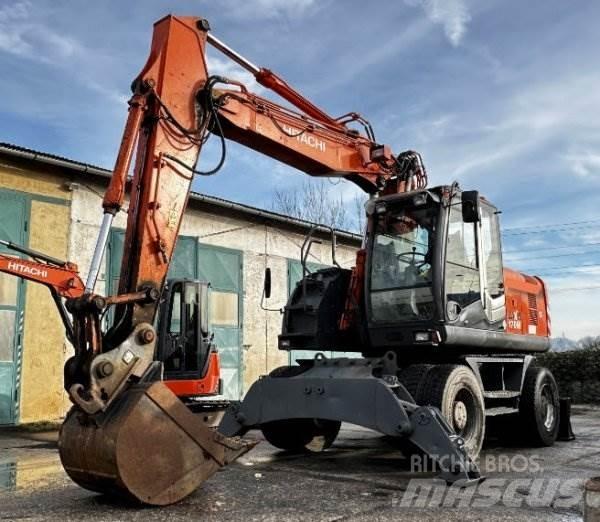 Hitachi ZX 170W-3 Gumikerekes kotrók