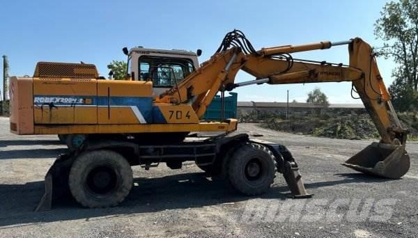 Hyundai Robex 200 W-2 Gumikerekes kotrók