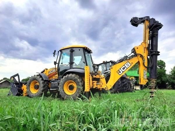JCB 4CX +Piling Master Kotrórakodók