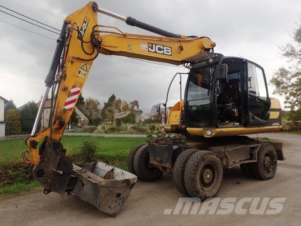 JCB JS 160 W Gumikerekes kotrók
