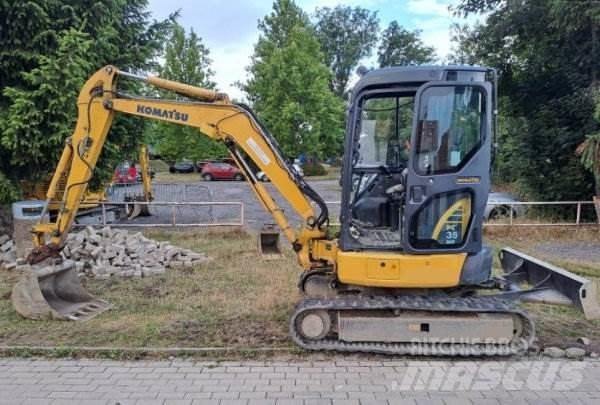 Komatsu PC 35 MR-3 Mini kotrók < 7t