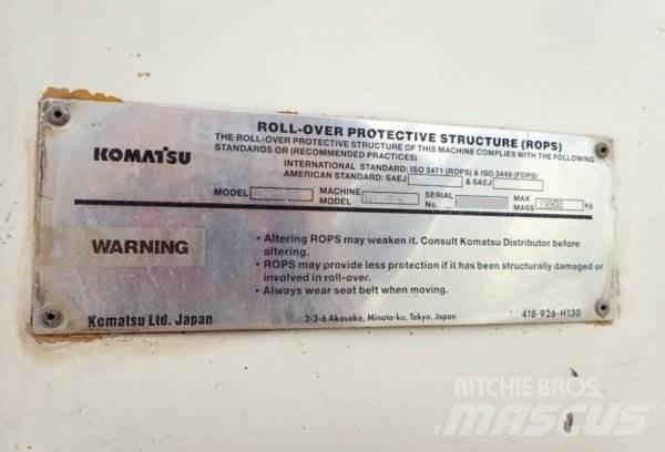 Komatsu WA 380-6 Gumikerekes homlokrakodók