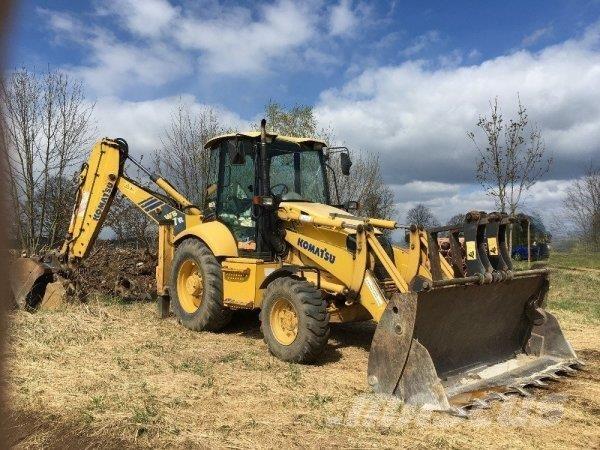 Komatsu WB 97 R2 Kotrórakodók
