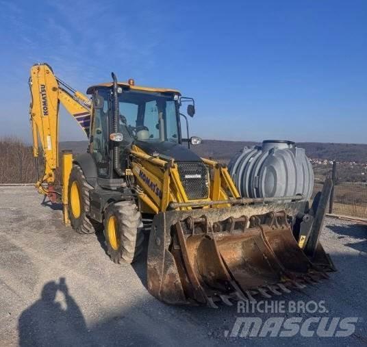 Komatsu WB 97R-8 Kotrórakodók