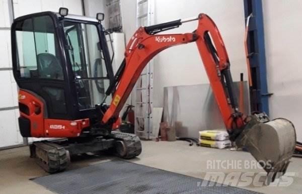 Kubota KX 019-4 Mini kotrók < 7t