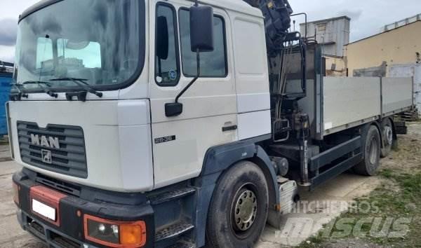 MAN 26.364 +Hiab 200 C Darus teherautók