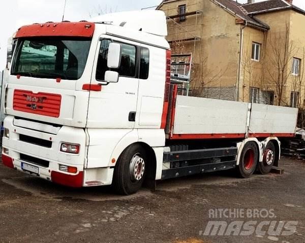 MAN TGA 26.362 Platós / Ponyvás teherautók