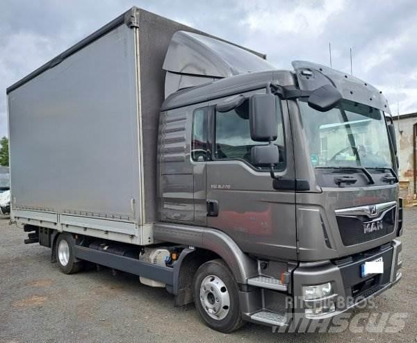 MAN TGL 8.220 Platós / Ponyvás teherautók