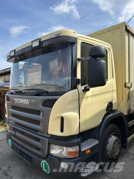 Scania P230 LB Platós / Ponyvás teherautók