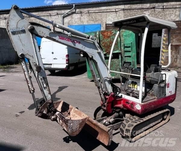 Takeuchi TB 016 Mini kotrók < 7t
