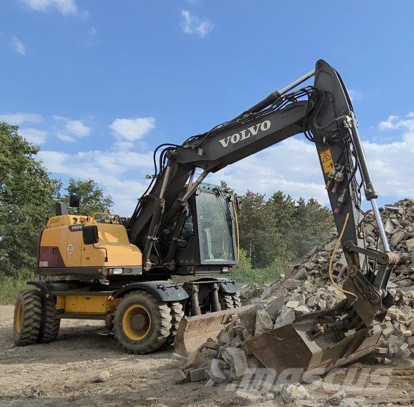 Volvo EW 140 D Gumikerekes kotrók