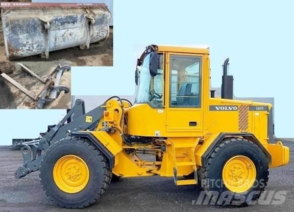 Volvo L50 D Gumikerekes homlokrakodók