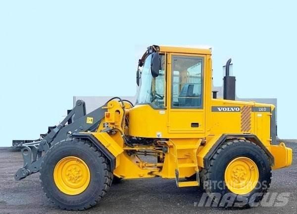 Volvo L50 D Gumikerekes homlokrakodók