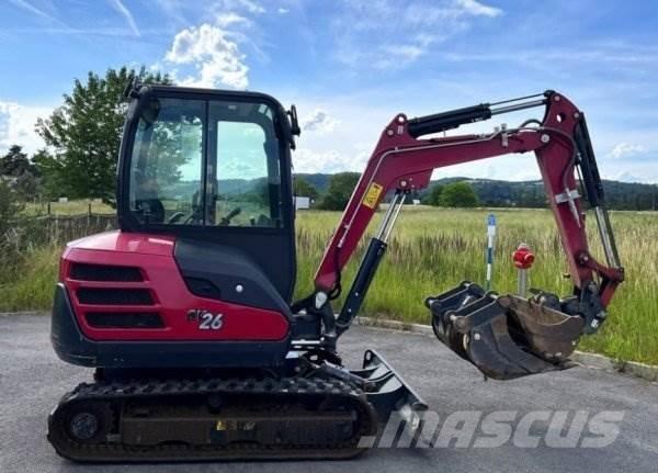 Yanmar SV 26 Mini kotrók < 7t