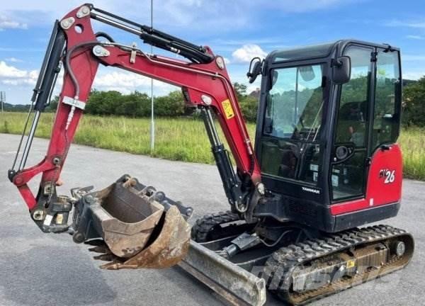 Yanmar SV 26 Mini kotrók < 7t