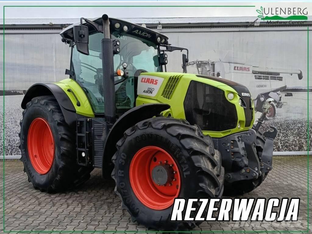 CLAAS Axion 850 CIS Traktorok