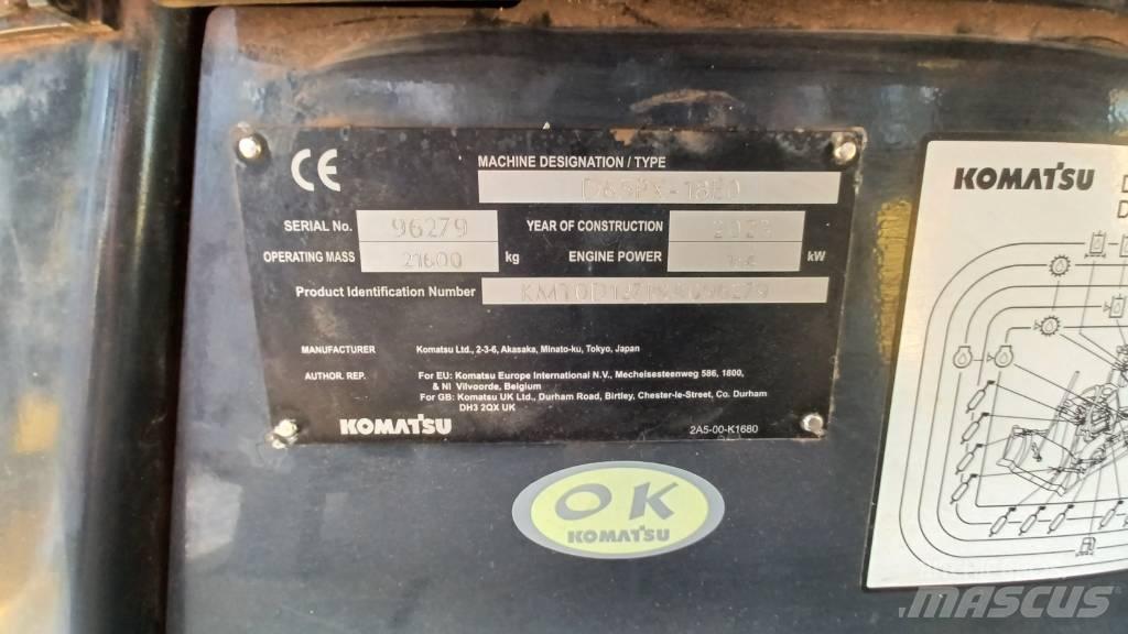 Komatsu D65PX-18 lánctalpas dózerek