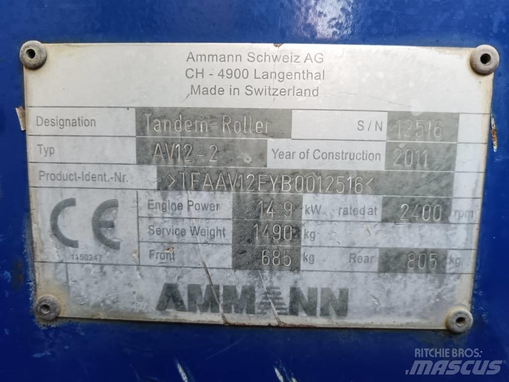 Ammann AV 12-2 Ikerdobos hengerek