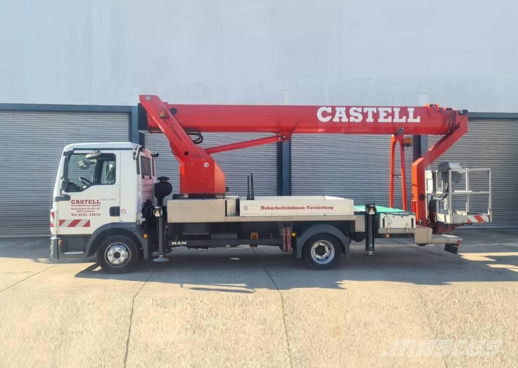 Ruthmann T 330 Teherautóra szerelt emelők és állványok