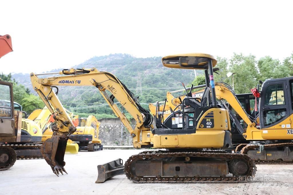 Komatsu PC 40 MR Mini kotrók < 7t