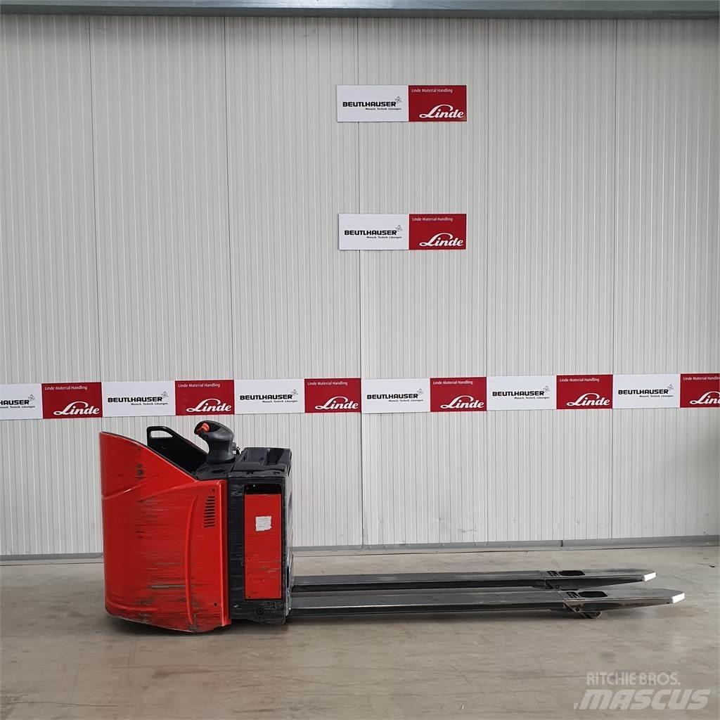 Linde T20SP-lang Alacsony emelőkocsi